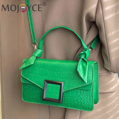 Small Crossbody Bag Knot Handle Women Handbags PU Leather