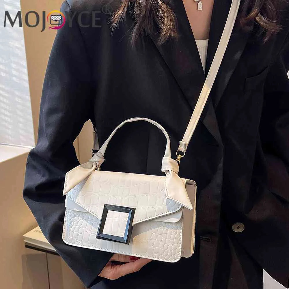 Small Crossbody Bag Knot Handle Women Handbags PU Leather