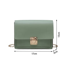 Mini PU Leather Crossbody Bag Women