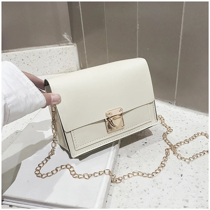 Mini PU Leather Crossbody Bag Women