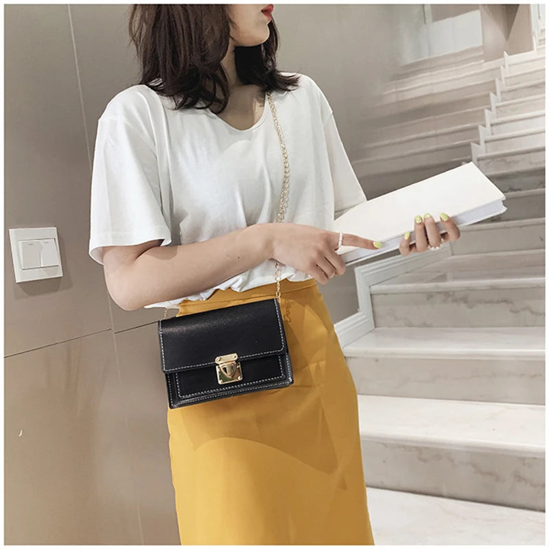 Small Crossbody Bag Women Mini PU Leather Shoulder Bag Messenger Bag