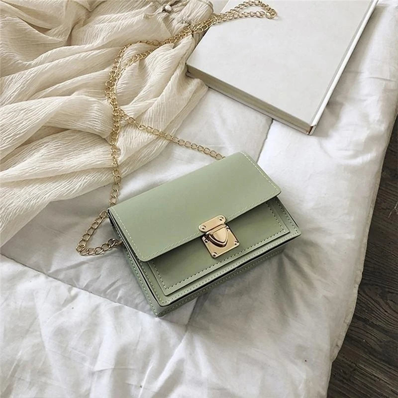 Small Crossbody Bag Women Mini PU Leather Shoulder Bag Messenger Bag