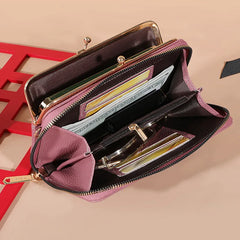 Matte Leather Small Crossbody Bags for Women