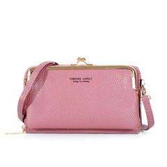 Matte Leather Small Crossbody Bags for Women