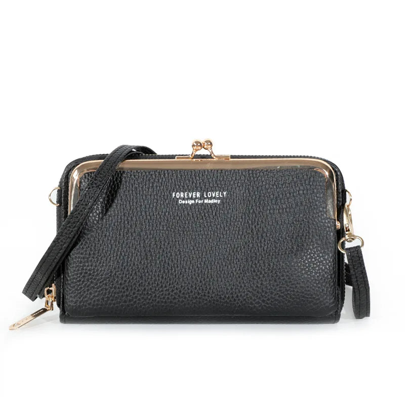 Matte Leather Small Crossbody Bags for Women