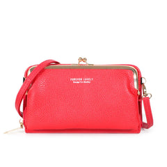 Matte Leather Small Crossbody Bags for Women
