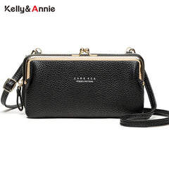 Women's Matte Leather Crossbody Bag