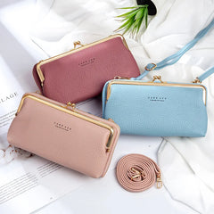 Women's Matte Leather Crossbody Bag