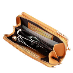 Mini Matte Leather Crossbody Bag Women Shoulder Messenger Clutch Purse Handbag