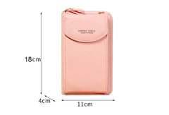 Small Crossbody Bag Women Matte Leather Shoulder Messenger Clutch Bolsa