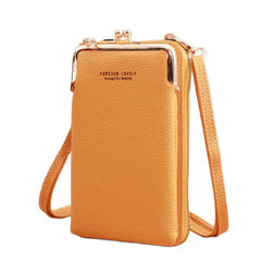 Mini Matte Leather Crossbody Bag Women Shoulder Messenger Clutch Purse Handbag