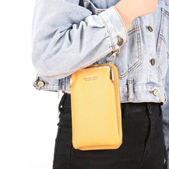 Mini Matte Leather Crossbody Bag Women Shoulder Messenger Clutch Purse Handbag