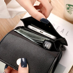 Mini PU Leather Crossbody Bag for Women, Shoulder Messenger Bag