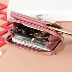 Women Mini PU Leather Crossbody Bag Yellow