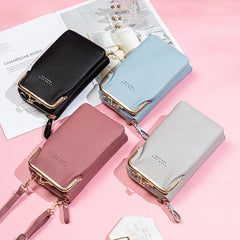 Mini PU Leather Crossbody Bag Yellow Zipper Flap