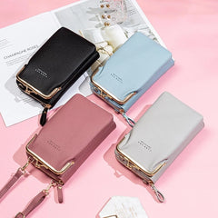 Mini PU Leather Crossbody Bag Women Girls Shoulder Messenger Bag