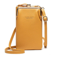 Mini PU Leather Crossbody Bag Women Girls Shoulder Messenger Bag