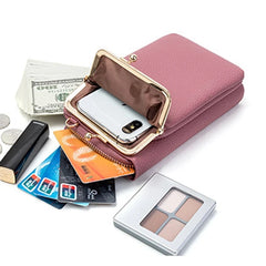 Mini PU Leather Crossbody Bag Women Girls Shoulder Messenger Bag