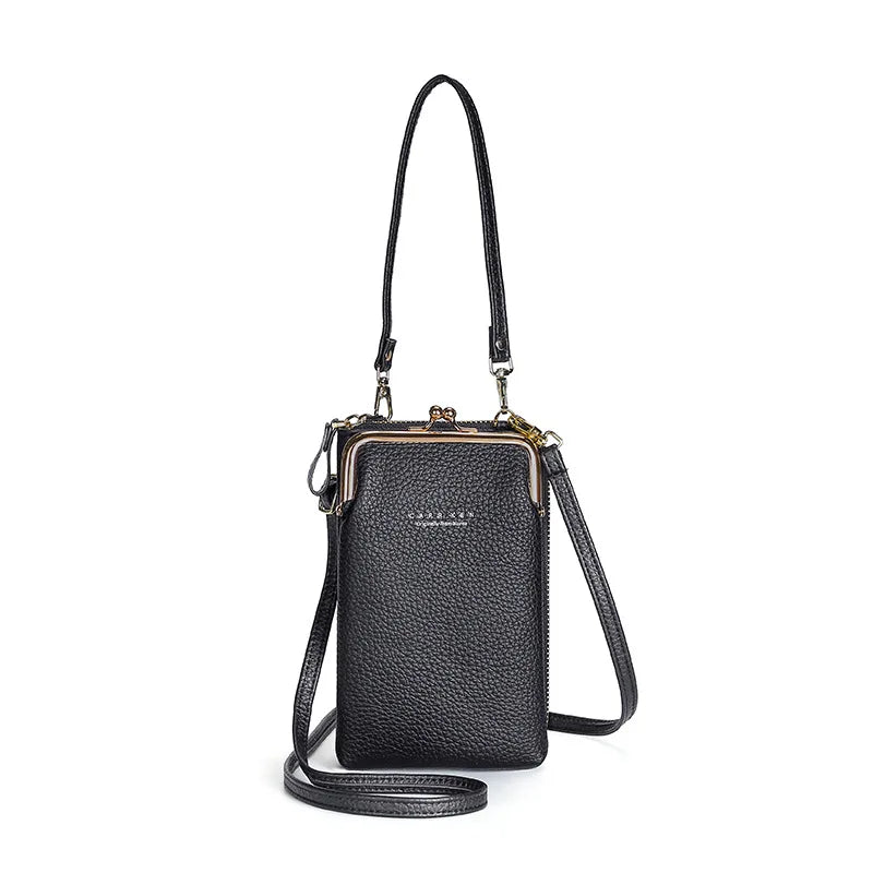 Small Crossbody Bags Women Mini Soft Leather Shoulder Messenger Bag Yellow