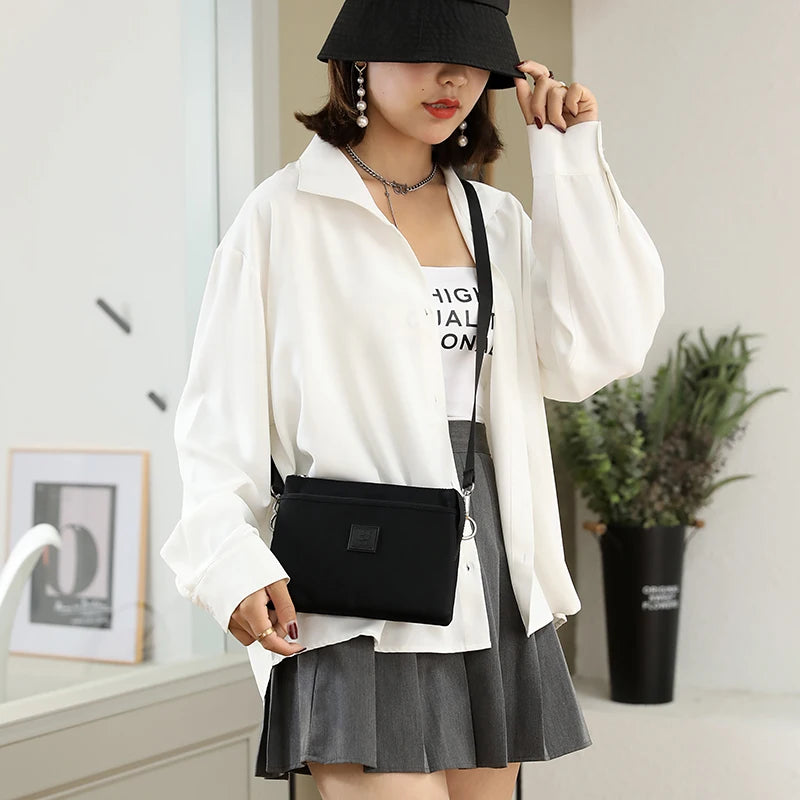 Small Crossbody Bags Women's Shoulder bag Female Handbag Nylon Ladies Messenger