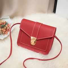 Small Crossbody Bag for Women PU Leather Messenger Bag Yellow Bolsas