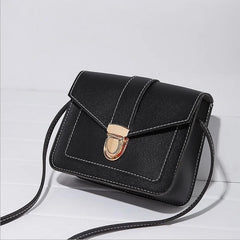 Small Crossbody Bag Mini PU Leather Shoulder Messenger Yellow Bolsas