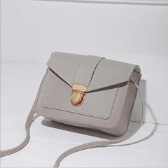 Women's Mini Crossbody Bag PU Leather Yellow