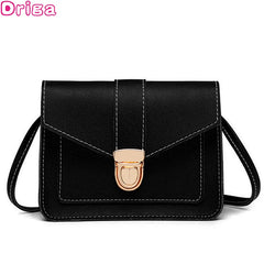 Women's Mini Yellow Crossbody Bag PU Leather Shoulder Messenger