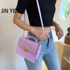 Stone Pattern Crossbody Bag PU Leather Shoulder Bag for Women