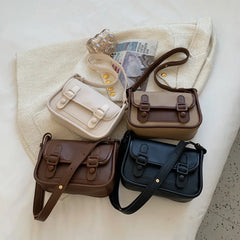 Small Flap Bags Women PU Leather Mini Handbags Purses Lady Shoulder Messenger Ba