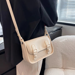 Small Flap Bags Women PU Leather Mini Handbags Purses Lady Shoulder Messenger Ba