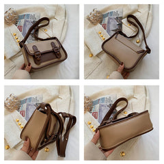 Small Flap Bags Women PU Leather Mini Handbags Purses Lady Shoulder Messenger Ba