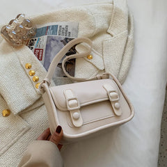 Small Flap Bags Women PU Leather Mini Handbags Purses Lady Shoulder Messenger Ba