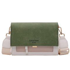 Small Suede Leather Crossbody Bag Women Handbags Ladies Shoulder Messenger