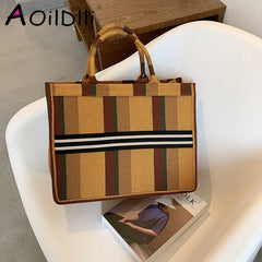 Small Tote Bag Women Letters Handbags Matte Pu Leather Shoulder Crossbody Bags