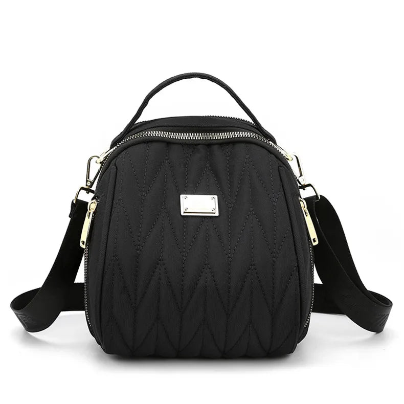 Small Women Shoulder Bag Purse Female Messenger Bag Multifunction Ladies Nylon