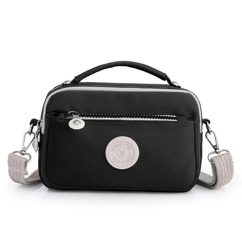 Small Women Shoulder bag Soft strap Wallet Female Messenger Bag Ladies Nylon