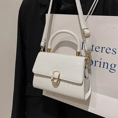 Small Square Bag Women Shoulder Bags Casual Handbag PU Crossbody Bag