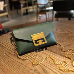 Snake Pattern PU Mini Chain Shoulder Bag