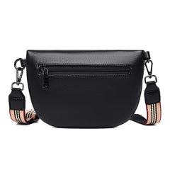 Soft Leather Women Shoulder Bag Pretty Style Girls Chest Bag Women Handbag