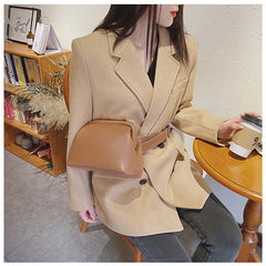 Chic PU Leather Shoulder Bag for Women