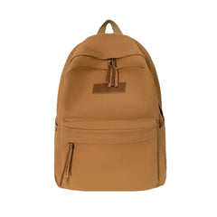 Canvas College Student Schoolbag for Teen Girls Boys Bookbag Unisex Travel Bag B