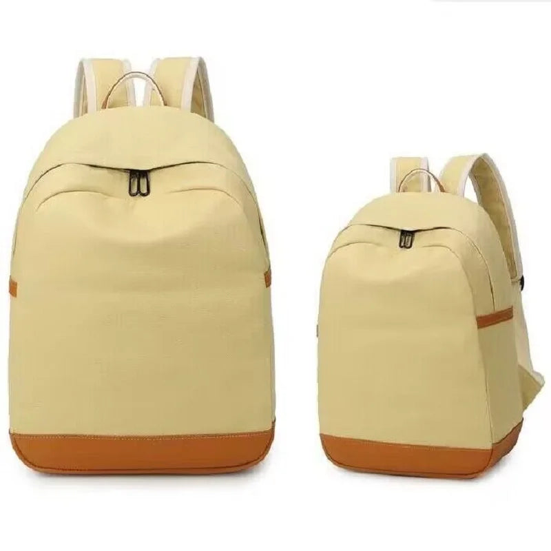 Solid Backpacks School Bag For Boys And Girls