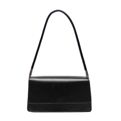 Solid Handbag Women Flap Underarm Shoulder Bags High PU Leather Phone Bags