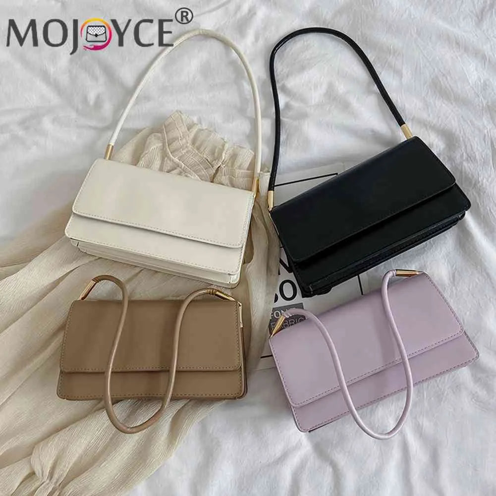 Solid Handbag Women Portable TOTES PU Leather Phone Bags