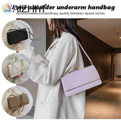High PU Leather Shoulder Bag Women TOTES Flap Underarm Phone Bags