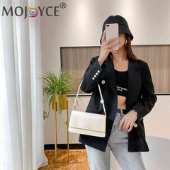 Solid Handbag Women Portable TOTES PU Leather Phone Bags