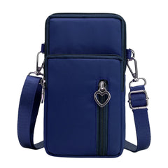 Solid Non Printing Small Shoulder Bag for Men and Women