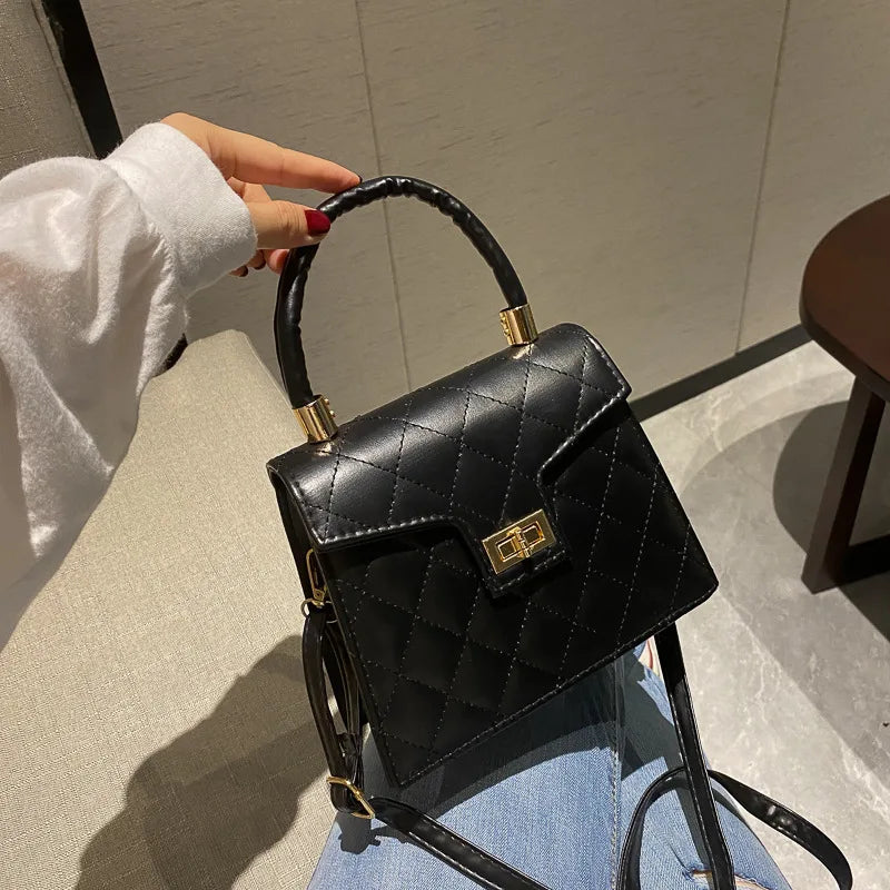 PU Leather Lady Shoulder Messenger Bag Crossbody Totes Evening Clutch Purse