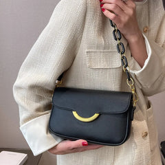 Women's PU Leather Shoulder Bag for Spring Summer
